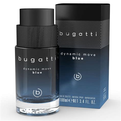 bugatti Dynamic Move Blue Perfume 100ml I Citrus Aromatic Eau .